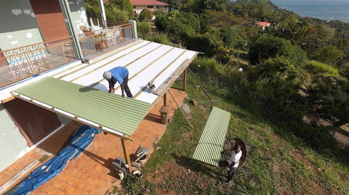 Travaux de rénovation extérieure Martinique